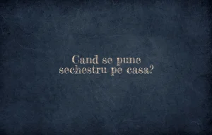 cand se pune sechestru pe casa