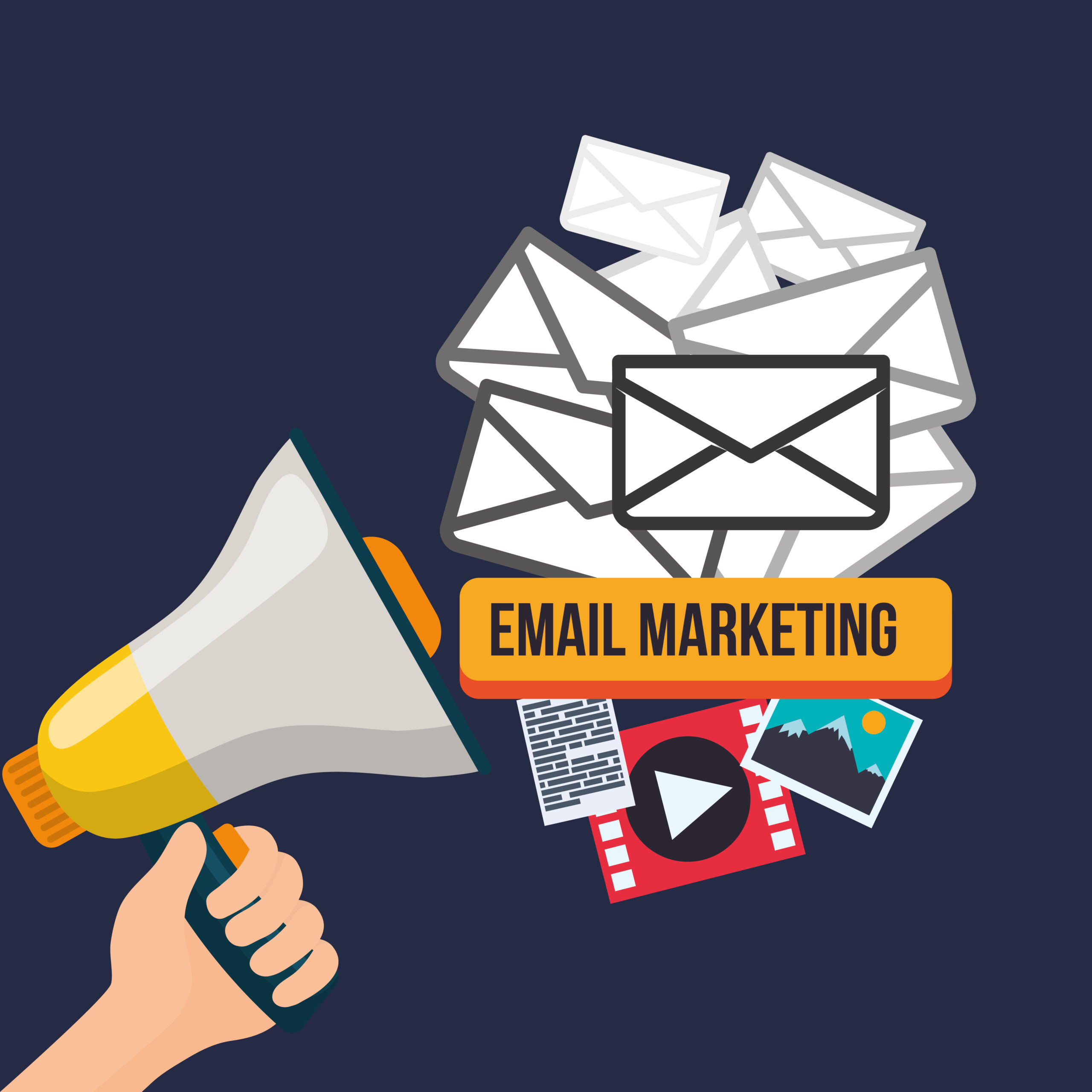 email marketing and communication media design