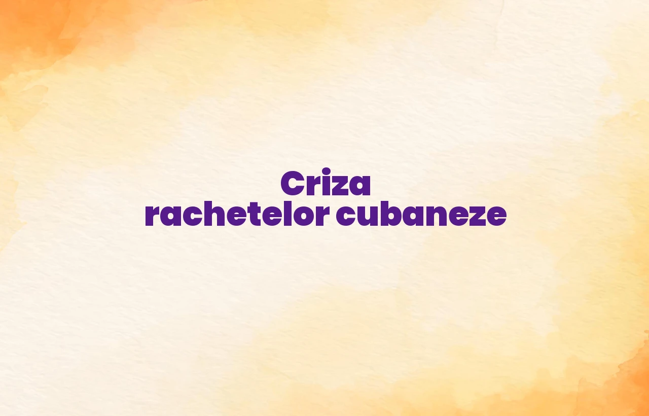 criza rachetelor cubaneze